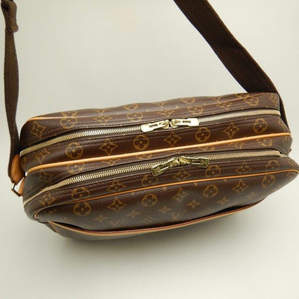 5 Louis Vuitton Monogram Reporter GM Brown