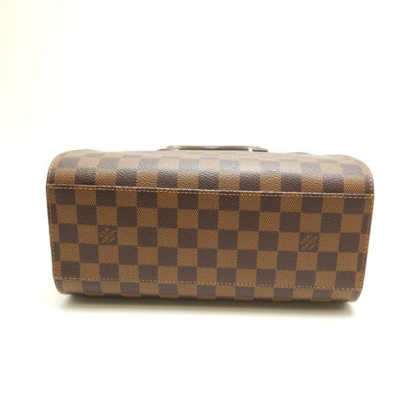 5 Louis Vuitton Damier Triana Ebene Handbag Brown