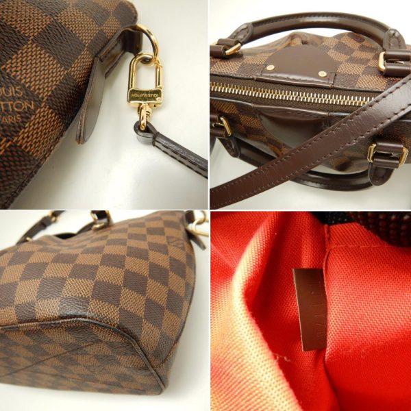 5 Louis Vuitton Damier Sienna PM Ebene 2WAY Bag Brown