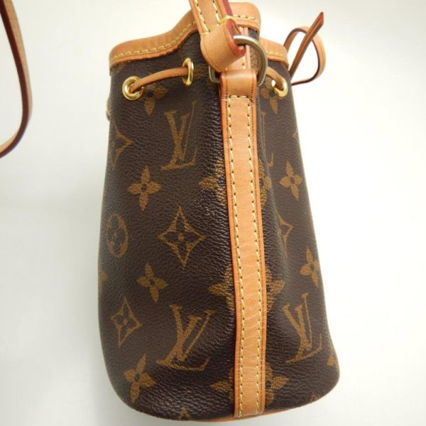 5 Louis Vuitton Monogram Nano Noe Brown Mini Shoulder Crossbody