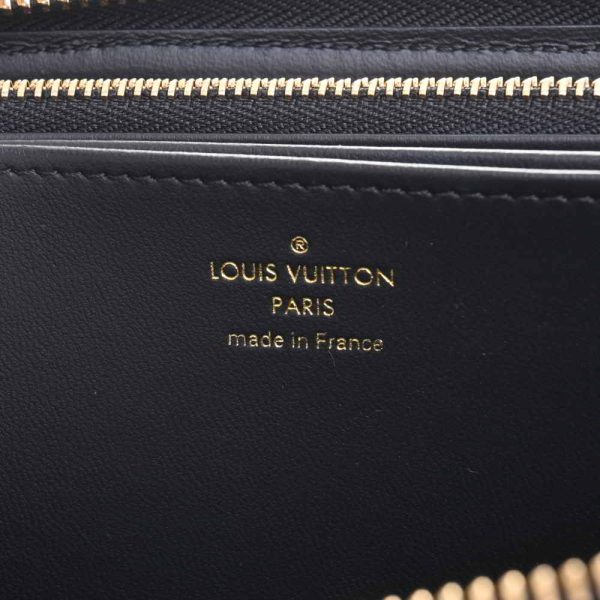 5 Louis Vuitton Monogram Emboss Lamb Leather Zippy Wallet Long Wallet