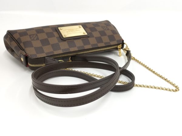 5 Louis Vuitton Eva 2way Shoulder Bag Damier Ebene