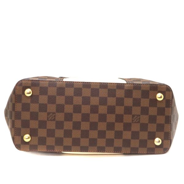 5 Louis Vuitton Jersey Damier Canvas Ebene Brown Tote Bag