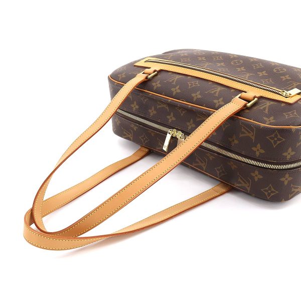 5 Louis Vuitton Monogram Cite GM Shoulder Bag Brown