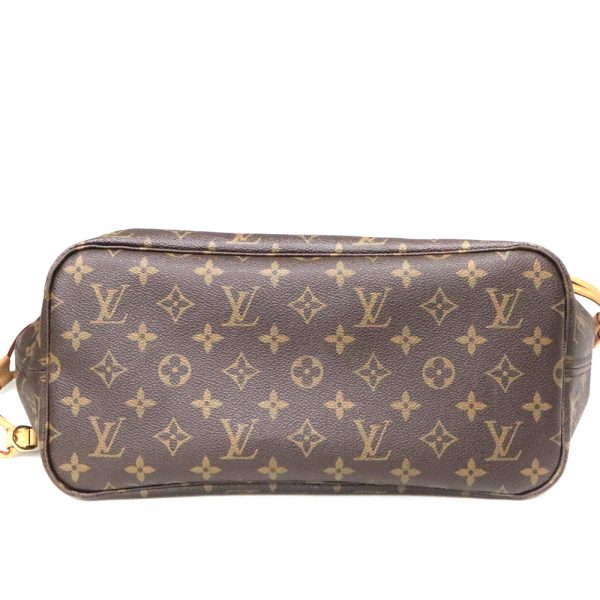 5 Louis Vuitton Neverfull MM Tote Bag Monogram Brown