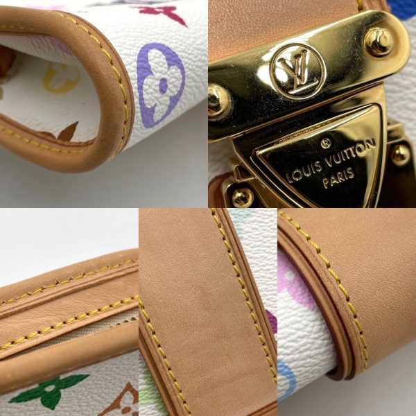 5 Louis Vuitton Handbag Monogram Multicolor Shirley