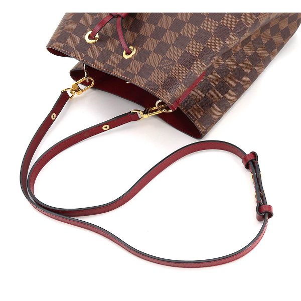 5 Louis Vuitton Damier Neonoe Shoulder Bag Cherry Berry Ebene