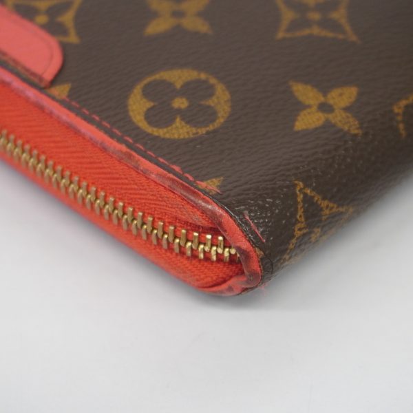 5 Louis Vuitton Long Wallet Monogram Zippy Wallet Retiro Red