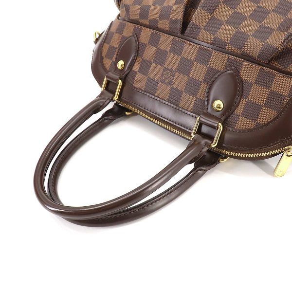 5 Louis Vuitton Damier Trevi PM 2 Way Hand Shoulder Bag Ebene