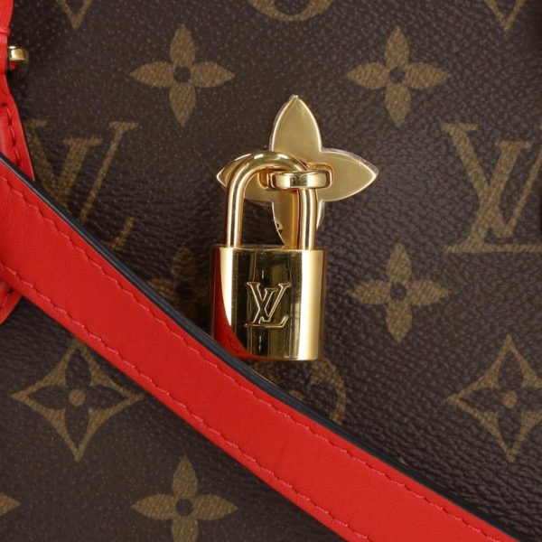 6 Louis Vuitton Flower Tote Bag Monogram Coquelicot