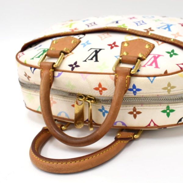 6 Louis Vuitton Handbag Trouville Monogram Multicolor