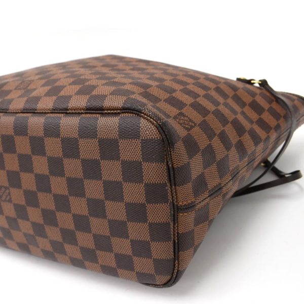 6 Louis Vuitton Tote Bag Neverfull MM Damier Ebene Brown