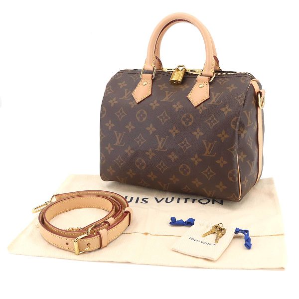 6 Louis Vuitton Monogram Speedy Bandouliere 25 2way Hand Shoulder Bag