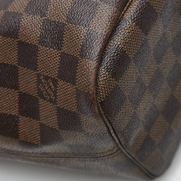 6 Louis Vuitton Damier Neverfull MM Shoulder Bag Tote Bag Brown