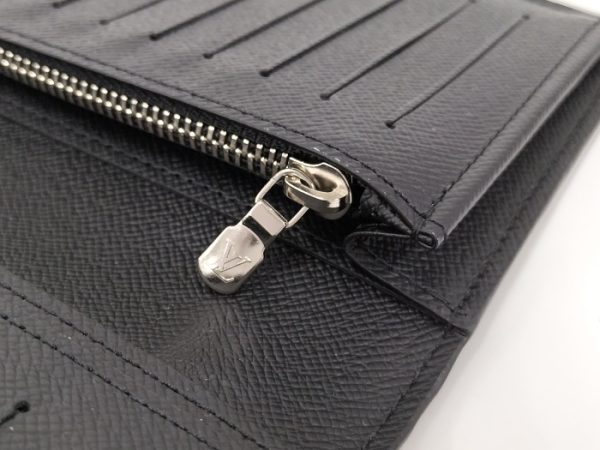 6 Louis Vuitton Portefeuille Bifold Long Wallet Damier Graphite