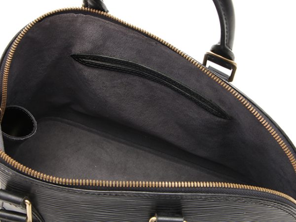 6 Louis Vuitton Alma PM Handbag Noir Epi