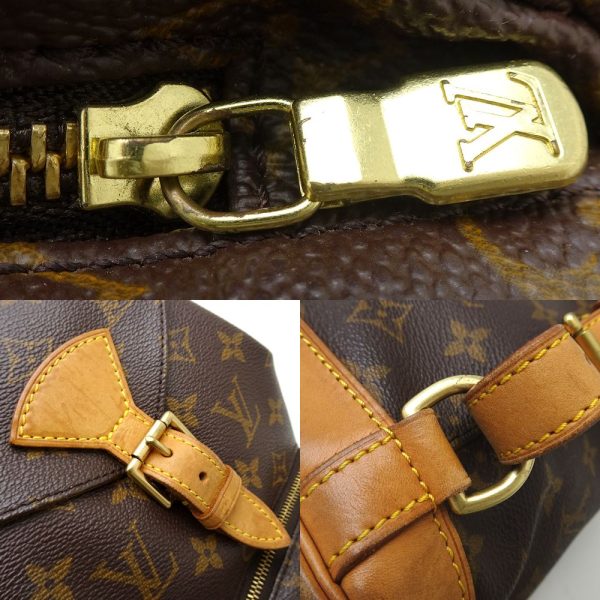 6 Louis Vuitton Monogram Montsuri MM Backpack Brown