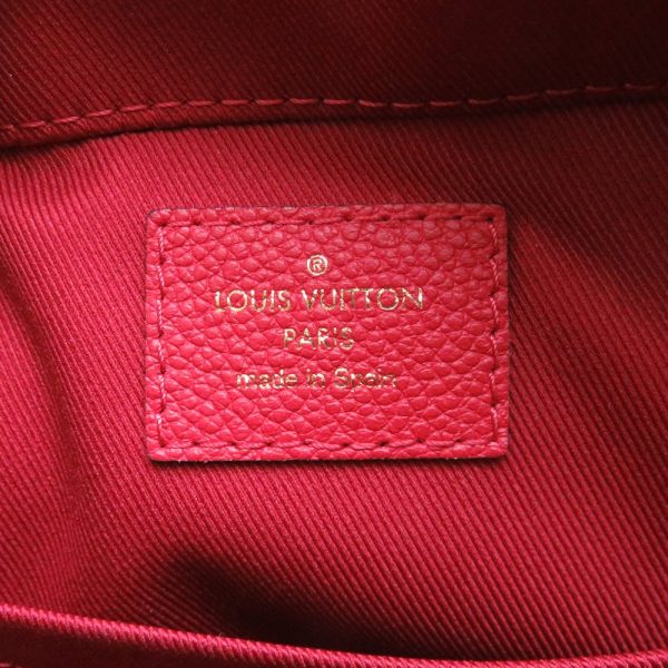 6 Louis Vuitton Santonge Crossbody Shoulder Bag Amplant Scarlet Red