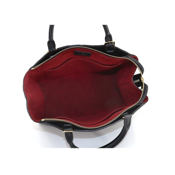 6 Louis Vuitton Monogram Emplant Petit Palais PM Shoulder Bag Leather
