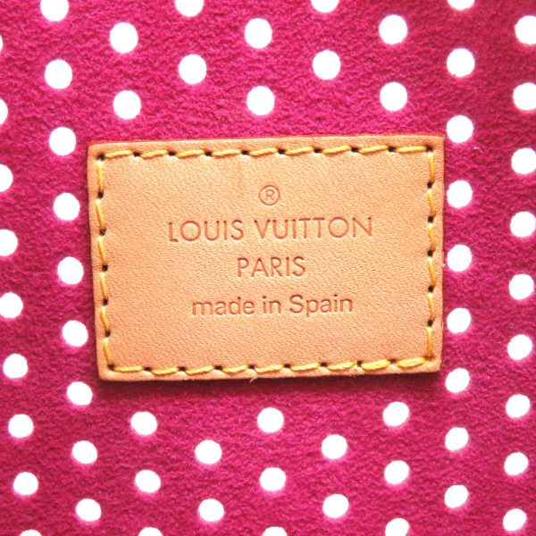 6 Louis Vuitton Monogram Perfo Pochette Accessoire Fuchsia Handbag