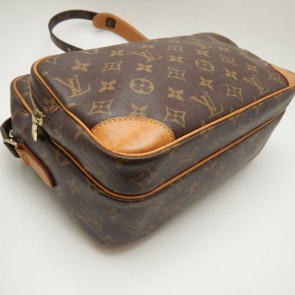 6 Louis Vuitton Monogram Crossbody Shoulder Bag Brown