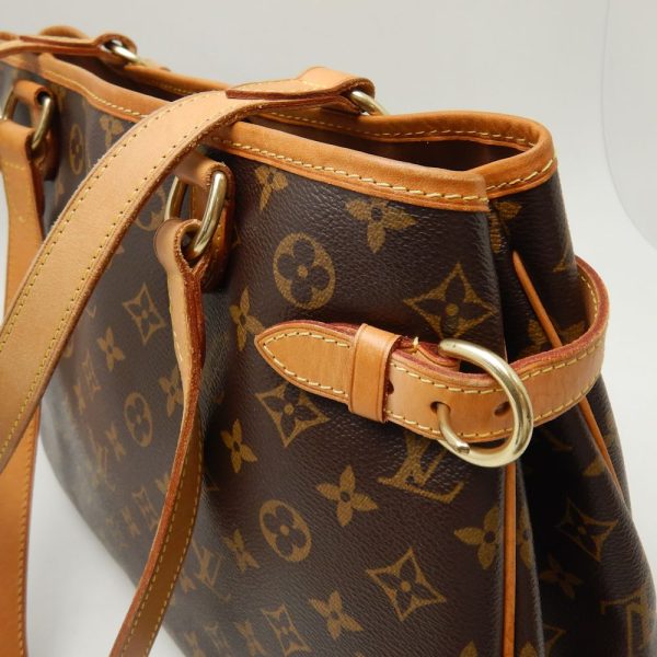 6 Louis Vuitton Monogram Batignolles Horizontal Tote Bag Brown