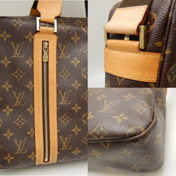 6 Louis Vuitton Monogram Bosphore Handbag Brown