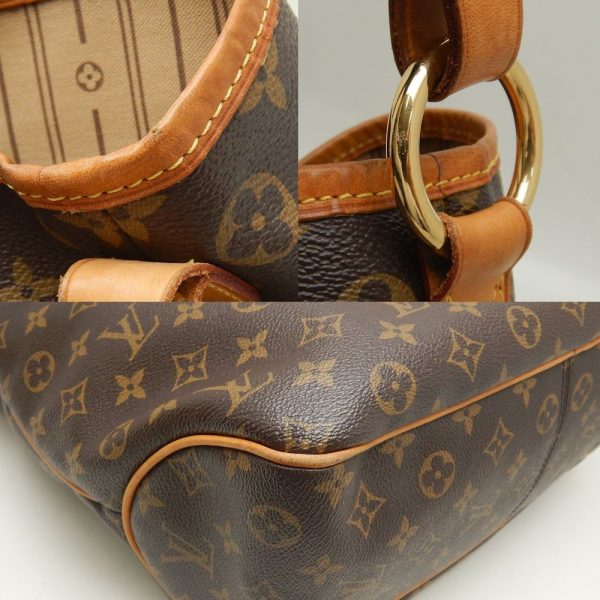 6 Louis Vuitton Monogram Delightful MM Shoulder Bag Brown