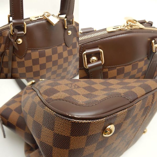 6 Louis Vuitton Damier Verona PM Handbag Brown