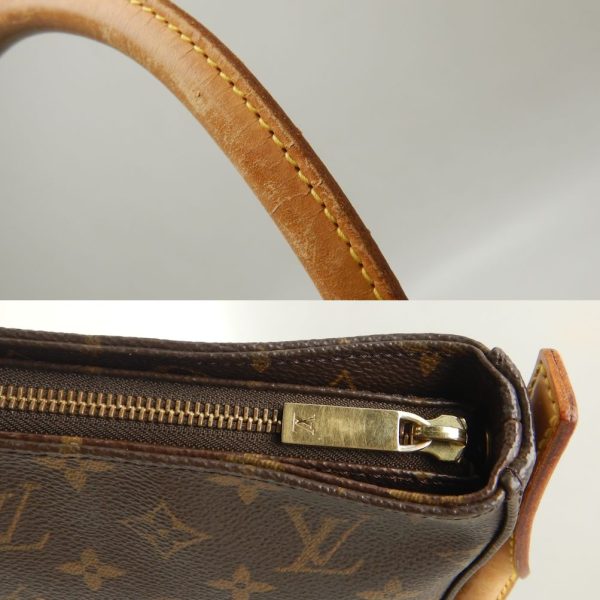 6 Louis Vuitton Monogram Looping MM Shoulder Bag Brown