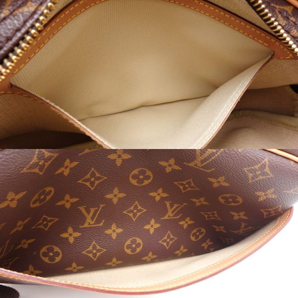 6 Louis Vuitton Monogram Reporter PM Shoulder Bag Brown