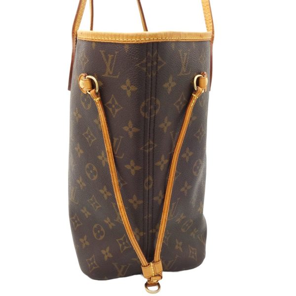 6 Louis Vuitton Monogram Neverfull MM Tote Bag Brown