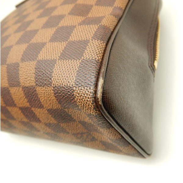 6 Louis Vuitton Damier Brera Ebene Handbag Brown