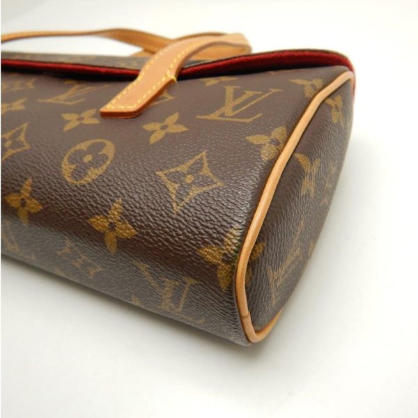 6 Louis Vuitton Monogram Sonatine Brown Handbag