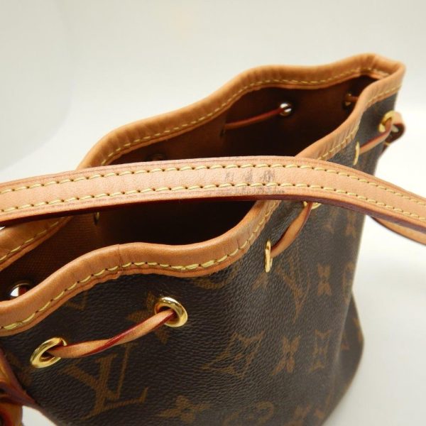 6 Louis Vuitton Monogram Nano Noe Brown Mini Shoulder Crossbody