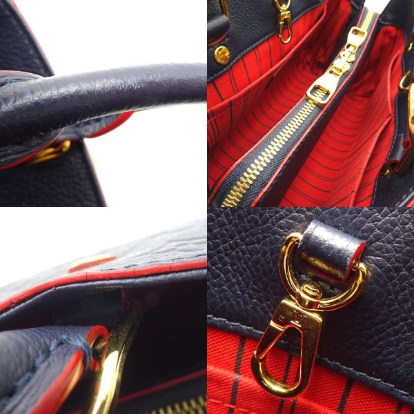 6 Louis Vuitton Emplant Montaigne BB Marine Rouge 2WAY Bag