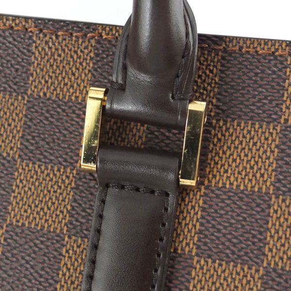 6 Louis Vuitton Triana Handbag Damier Ebene