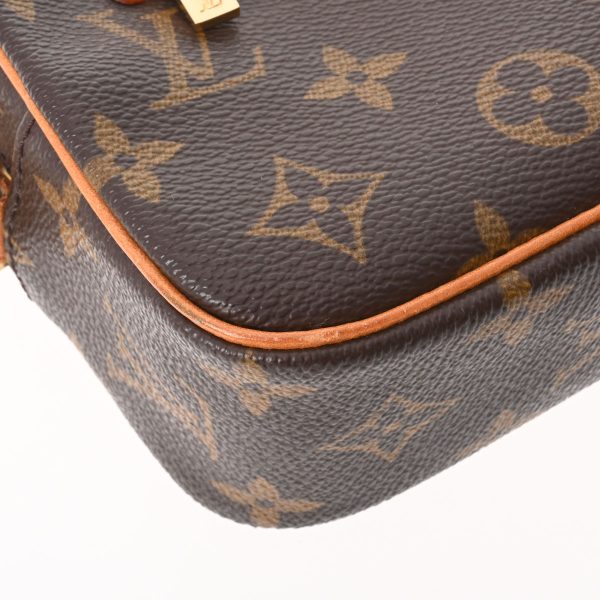 6 Louis Vuitton Monogram Pochette Cité Brown Handbag