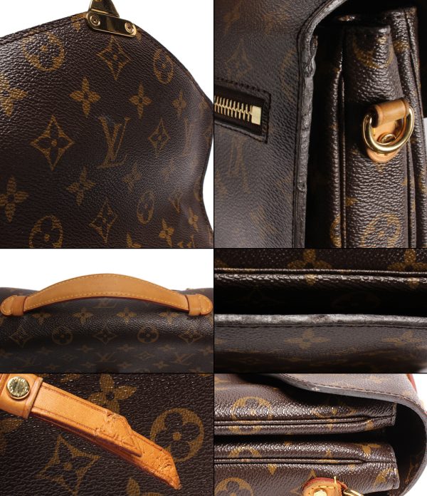 6 Louis Vuitton Pochette Metis Monogram Shoulder Bag