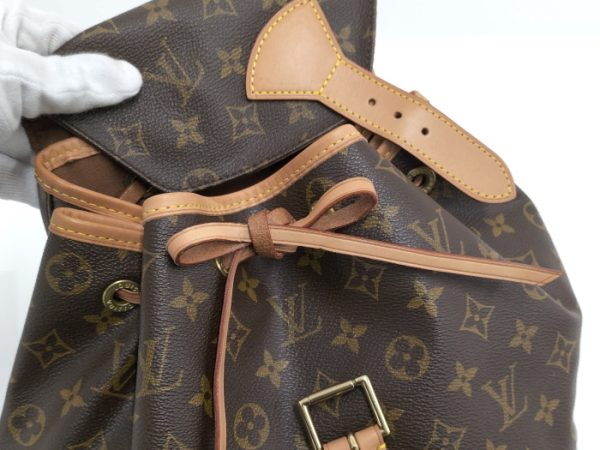 6 Louis Vuitton Backpack Rucksack Monsouris MM Monogram