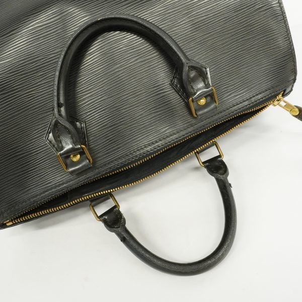 6 Louis Vuitton Handbag Epi Speedy 30 Noir