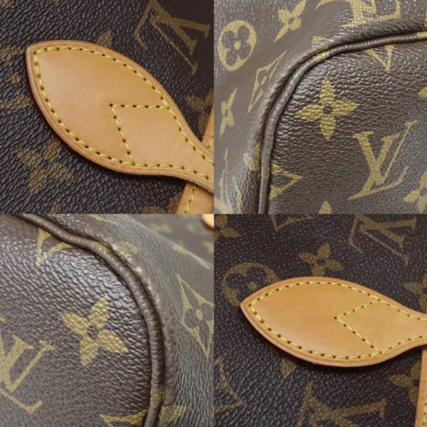 6 Louis Vuitton Neverfull MM Tote Bag Monogram Brown