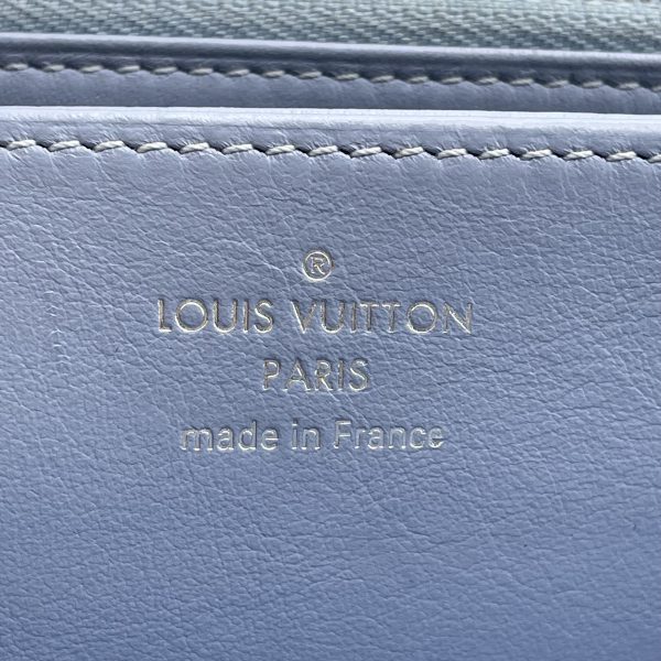 6 Louis Vuitton Zippy Wallet Mahina Gradation Round Rank A Long