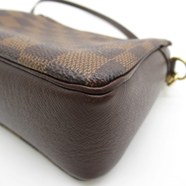 6 Louis Vuitton Pochette Accessory Canvas Damier Ebene