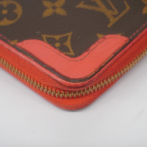 6 Louis Vuitton Long Wallet Monogram Zippy Wallet Retiro Red