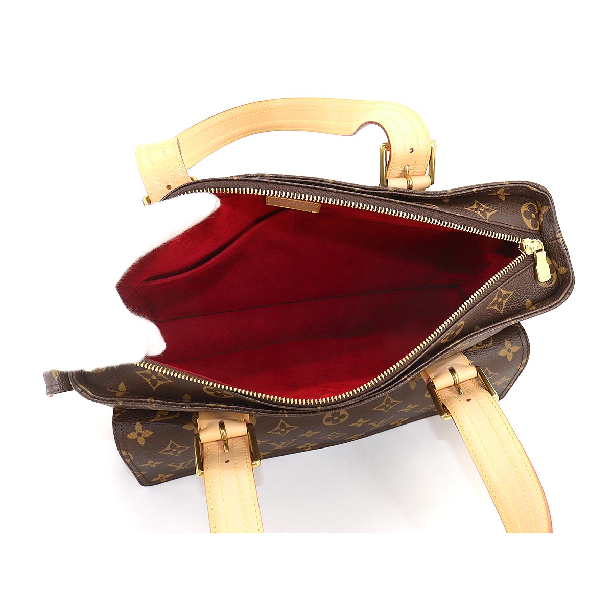 Louis Vuitton Multipli Cite Monogram Canvas Shoulder Bag Brown - Image 6