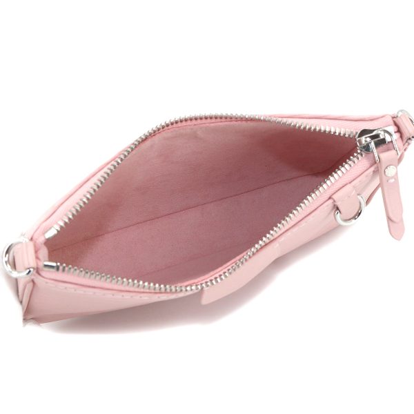 6 Louis Vuitton Epi Easy Pouch Shoulder Bag Leather Rose Ballerine Pink