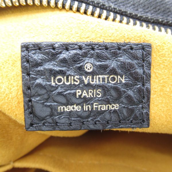 6 Louis Vuitton Neo Cabby GM Shoulder Bag Denim Monogram Black