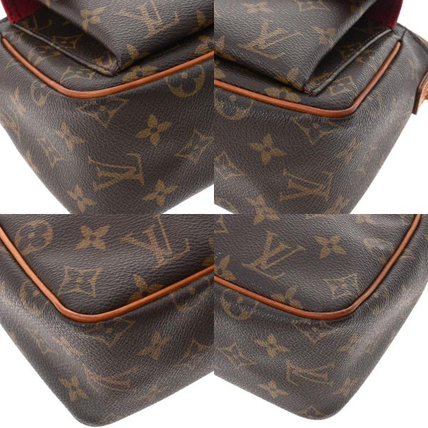 6 Louis Vuitton Monogram Viva Cite PM Shoulder Bag Brown