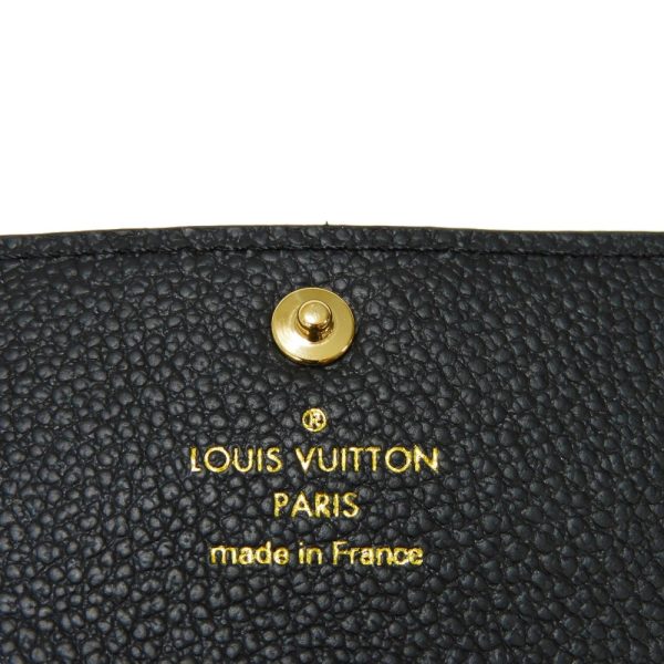 7 Louis Vuitton Key Case Multicle 6 Embossed Black